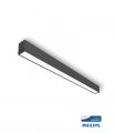 ΓΡΑΜΜΙΚΟ ΦΩΤΙΣΤΙΚΟ LED ΟΡΟΦΗΣ PROFILED-SL1 53x83x590mm 20W 3000K (ΘΕΡΜΟ ΦΩΣ) 2000Lm ΜΑΥΡΟ 2424630 VITO