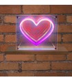 ΦΩΤΙΣΤΙΚΟ NEON LED STRIPS HEART USB ΚΑΛΩΔΙΟ 1m 5V 300X50X200 EL131211